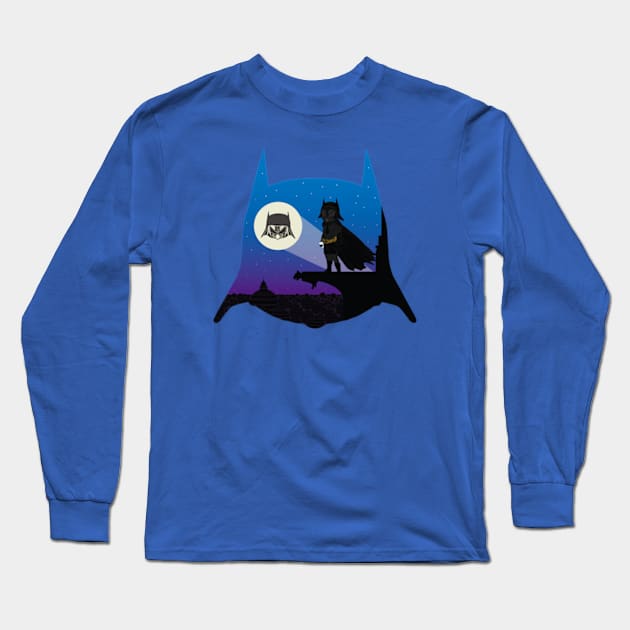 The Dark Helmet Long Sleeve T-Shirt by bryankremkau